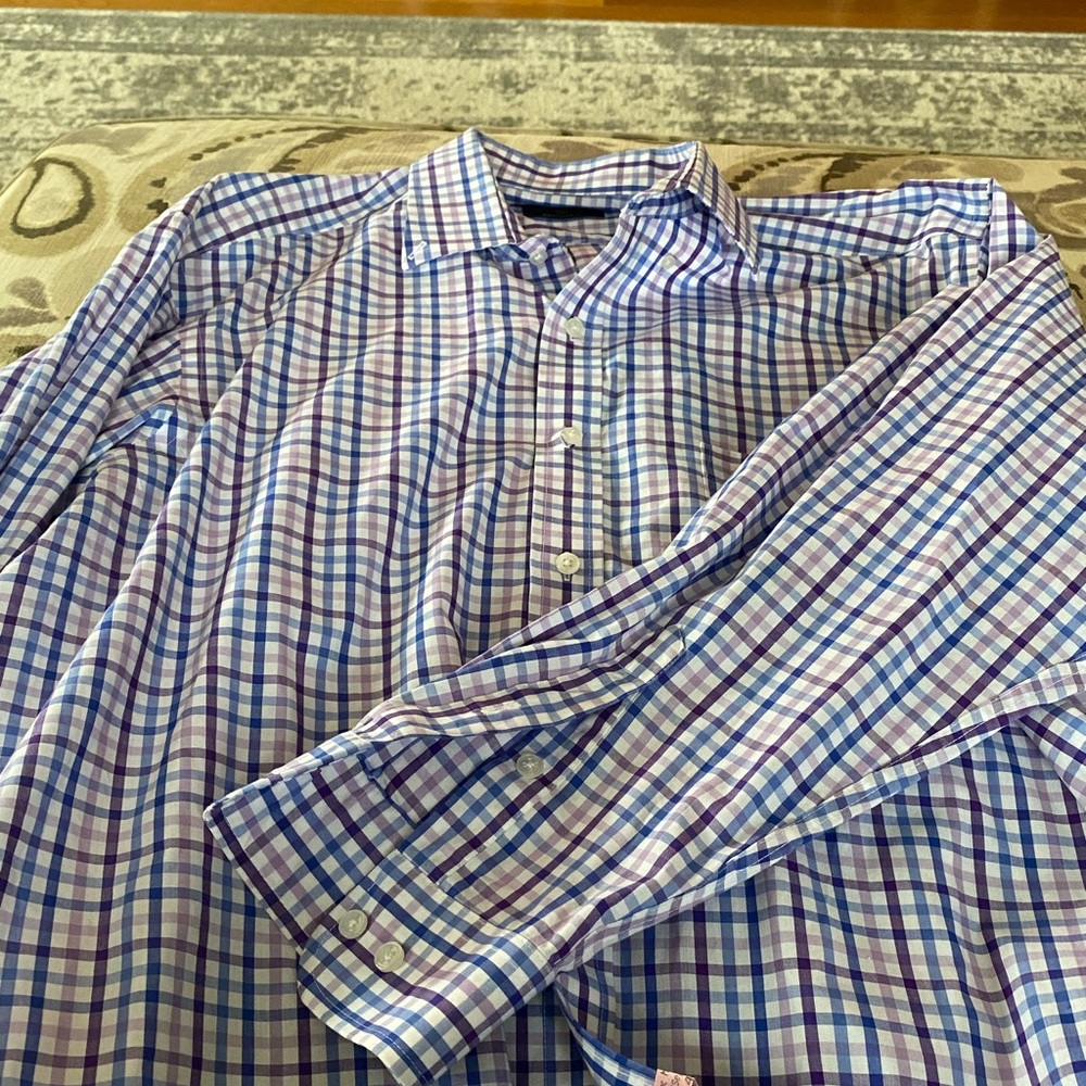 Men’s Dress shirt size 17 1/2 - 34-35 Club Room